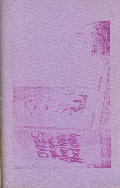 Dykes for an Amerikan Revolution - Back Cover
