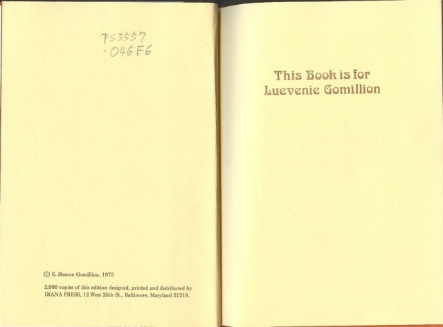 Forty Acres And A Mule - copyright and dedication