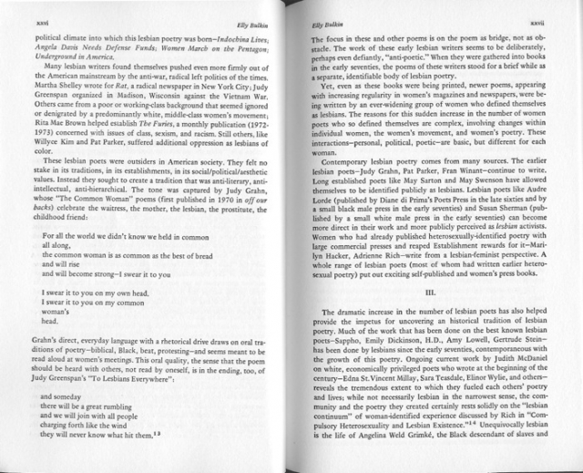 Lesbian Poetry xxvi-xxvii